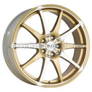 Dotz Shuriken 8x17 5x114,3 ET50 DIA71,6 (gold)