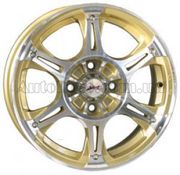 RS Wheels 627D 6x14 4x100 ET 35 Dia 67,1