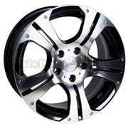 Racing Wheels H-259 7,5x16 5x112 ET 35 Dia 73,1 (BK-F/P)