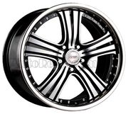 Racing Wheels H-434 8,5x20 5x112 ET 45 Dia 66,6 (BK-F/P)