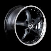 Racing Wheels H-303 7x17 5x114,3 ET 40 Dia 73,1 (BK/P)