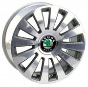 Replica Skoda (JT1058) 7x16 5x100/112 ET 40 Dia 57,1 (GM/FP)