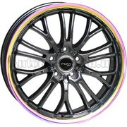 PDW 572 VN-10 8x18 5x114,3 ET38 DIA60,1 (black machined face)