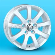 Replica Volkswagen A-4011 6x14 5x100 ET 43 Dia 57,1 (silver)