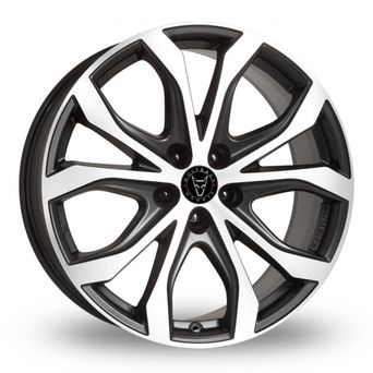 Alutec W10 8,5x19 5x130 ET55 DIA71,6 (racing black front polished)