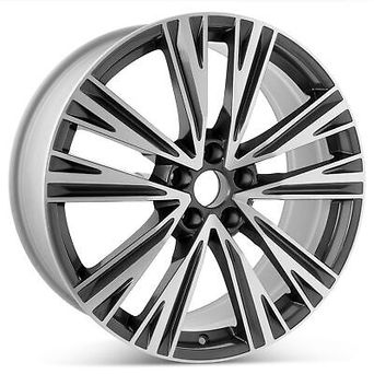 Audi OEM 4K0601025J 8,5x20 5x112 ET43 DIA66,6 (graphite grey diamond cut)