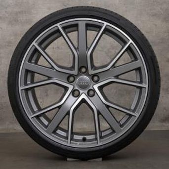 Audi OEM 8W0601025JG 9x20 5x112 ET34 DIA66,6 (anthracite polished)