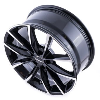 Autec Astana 7x17 5x100 ET51 DIA57,1 (black polished)