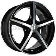 Avus AF8 7x16 5x108 ET40 DIA73,1 (black polished)