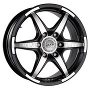 Avus Grizzly II 7,5x17 6x139,7 ET54 DIA (matt black polished)