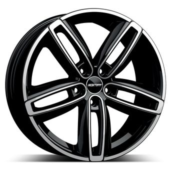 GMP Italia Diva 7,5x18 5x112 ET50 DIA66,6 (black polished)