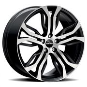 GMP Italia Dynamik 9x20 5x120 ET40 DIA (black diamond)