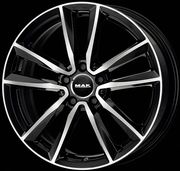 Mak Bremen 7x16 5x112 ET48 DIA66,6 (black mirror)