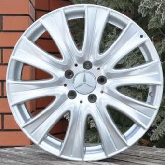 Mercedes OEM A2224010902 8x18 5x112 ET41 DIA66,6 (silver)