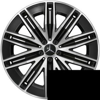Mercedes OEM A2964011600 9,5x21 5x112 ET30,1 DIA66,6 (black polished)