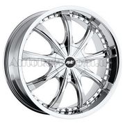 Mi-tech A-605 9,5x22 6x139,7 ET18 DIA (chrome)
