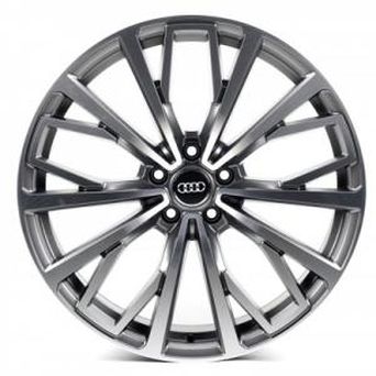 Replica Audi (A1453) 8,5x19 5x112 ET45 DIA66,6 (gloss black machined face)