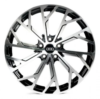 Replica Audi (A337) 8,5x19 5x112 ET35 DIA66,6 (gloss black machined face)