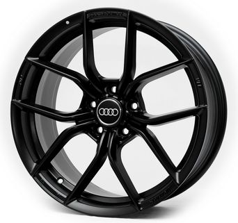 Replica Audi (FF-P02) 8x18 5x112 ET38 DIA66,6 (matt black)