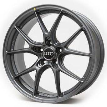 Replica Audi (FF-S1) 8x18 5x112 ET38 DIA66,6 (matt gun metal)