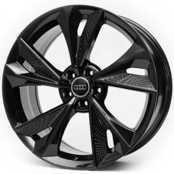 Replica Audi (KW059) 8x18 5x112 ET40 DIA66,6 (gloss black)