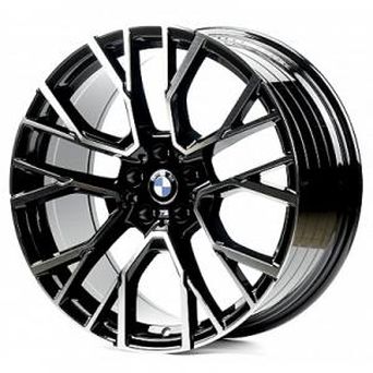 Replica BMW (B506) 9x20 5x112 ET35 DIA66,6 (gloss black machined face)