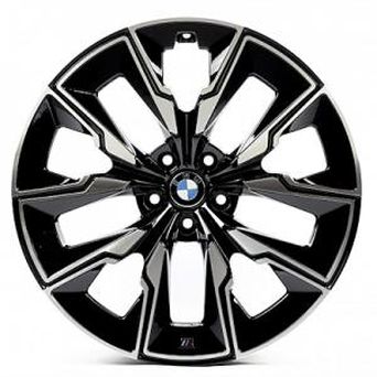 Replica BMW (B538) 8,5x19 5x112 ET25 DIA66,6 (black machined face)