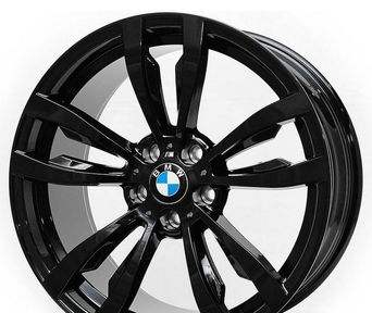 Replica BMW (D1057) 10x20 5x120 ET40 DIA74,1 (gloss black)