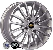 Replica Daewoo (JT1608) 5x13 4x100 ET35 DIA56,6 (silver)