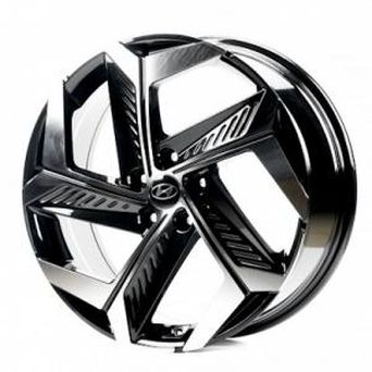 Replica Hyundai (HND1926) 7,5x19 5x114,3 ET51 DIA67,1 (gloss black machined face)