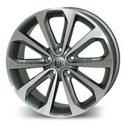 Replica Kia (FR026) 7x17 5x114,3 ET43 DIA73,1 (black machined face)