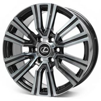 Replica Lexus (1754) 8,5x20 6x139,7 ET45 DIA95,1 (gloss black)