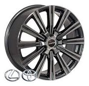 Replica Lexus (BK5166) 8,5x20 6x139,7 ET25 DIA106,1 (GP)