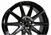 Replica Mercedes (MB9028) 8,5x18 5x112 ET45 DIA66,6 (gloss black machined face)