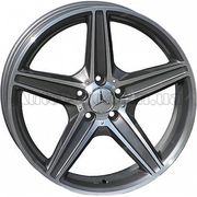 Replica Mercedes (ME311f) 9,5x18 5x112 ET43 DIA66,6 (MG)