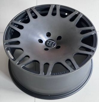 Replica Mercedes (MR205210) 10x20 5x112 ET43 DIA66,6 (satin black dark machined face)