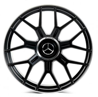 Replica Mercedes (MR2405205) 10x21 5x112 ET24 DIA66,6 (satin black lip polished)