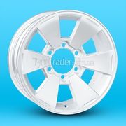 Replica Mitsubishi (A-R610) 7x16 6x139,7 ET10 DIA110,5 (silver)