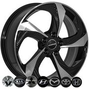 Replica Mitsubishi (FR663) 7x18 5x114,3 ET50 DIA67,1 (BMF)