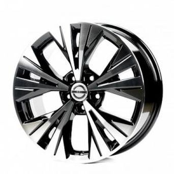 Replica Nissan (NS1699) 7,5x18 5x114,3 ET40 DIA66,1 (gloss black machined face)