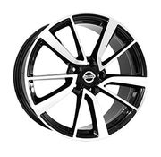 Replica Nissan (NS853) 8x19 5x114,3 ET40 DIA66,1 (BKF)