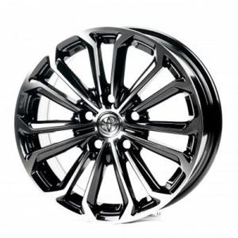 Replica Toyota (TY1468) 6,5x16 5x114,3 ET40 DIA60,1 (gloss black machined face)