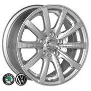 Replica Volkswagen (3102) 6x14 5x100 ET35 DIA57,1 (silver)