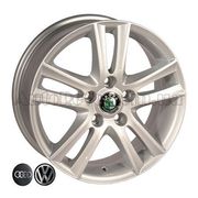 Replica Volkswagen (D032) 6,5x16 5x112 ET50 DIA57,1 (silver)