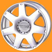 Replica Volkswagen (VO34) 7x16 5x100 ET42 DIA57,1 (silver)