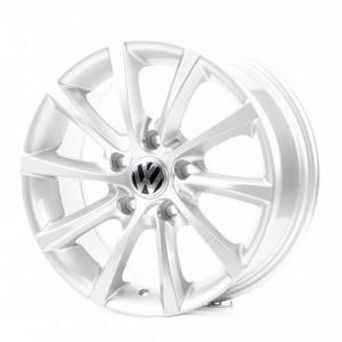 Replica Volkswagen (VV206) 7x16 5x112 ET45 DIA57,1 (silver machined face)