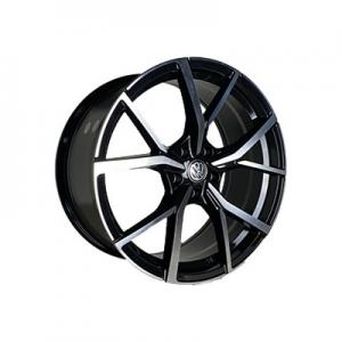 Replica Volkswagen (VV5499) 7,5x17 5x112 ET45 DIA57,1 (gloss black machined face)