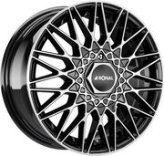 Ronal LSX 7x16 5x114,3 ET45 DIA82,1 (jet black front diamond cut)