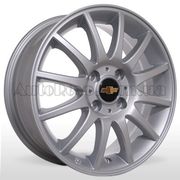 Storm WR-872 (Chevrolet) 6x15 4x100 ET44 DIA56,6 (silver)