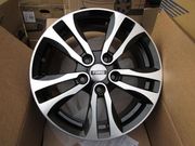 Tech Line TL658 6,5x16 5x114,3 ET45 DIA67,1 (black diamond)